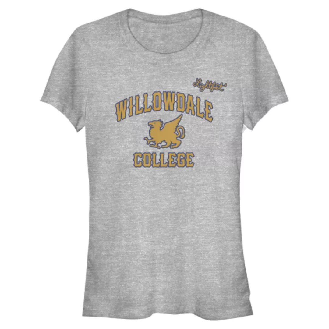 Pixar - Onward - Logo Willowdale College - Frauen T-Shirt günstig online kaufen
