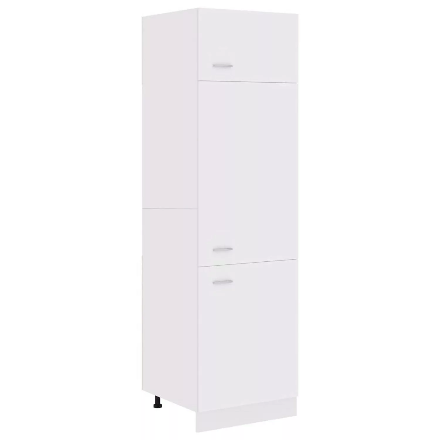 vidaXL Kühlumbauschrank Weiß 60x57x207 cm Holzwerkstoff günstig online kaufen