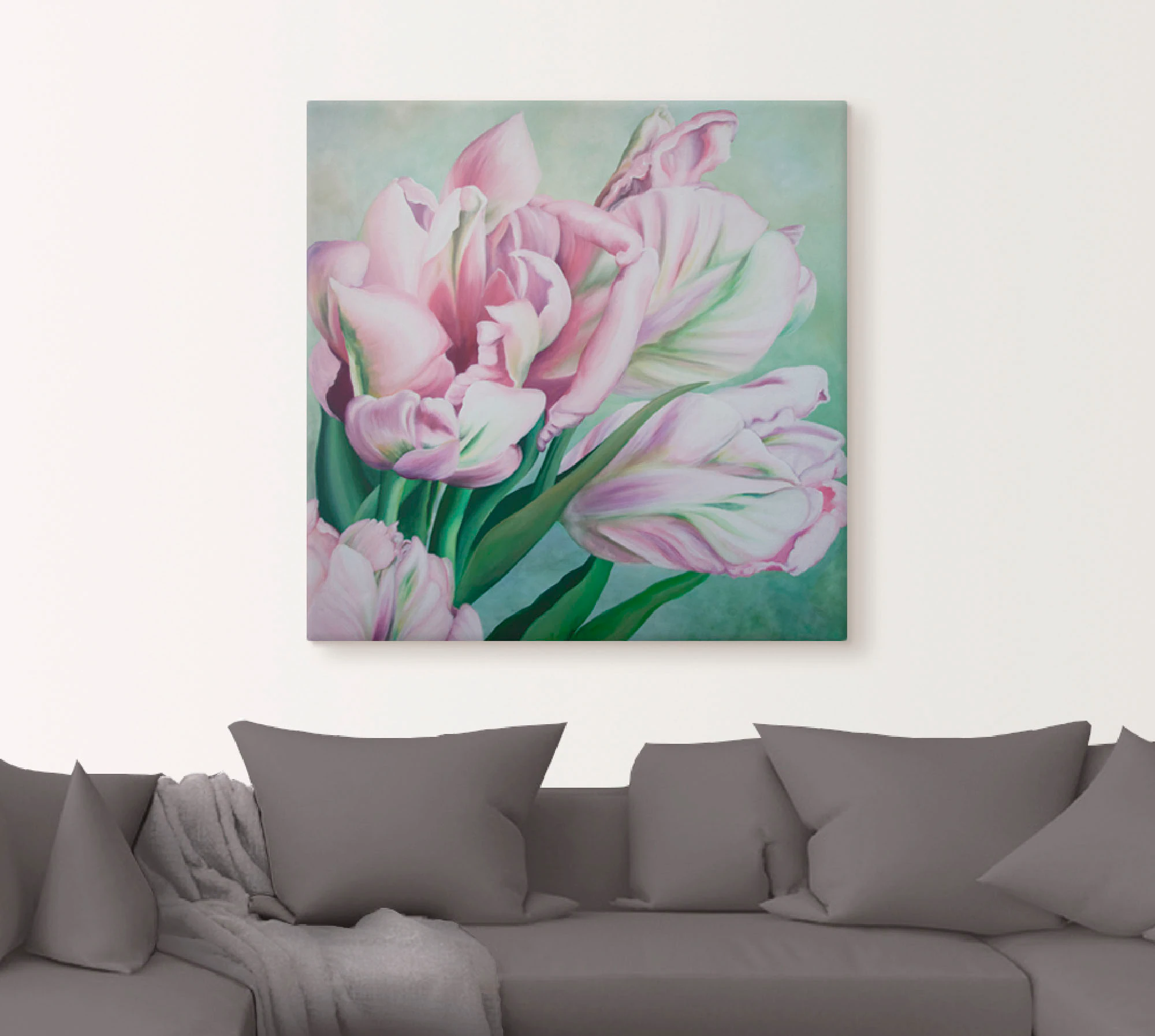 Artland Wandbild "Tulpen", Blumen, (1 St.), als Leinwandbild, Poster in ver günstig online kaufen