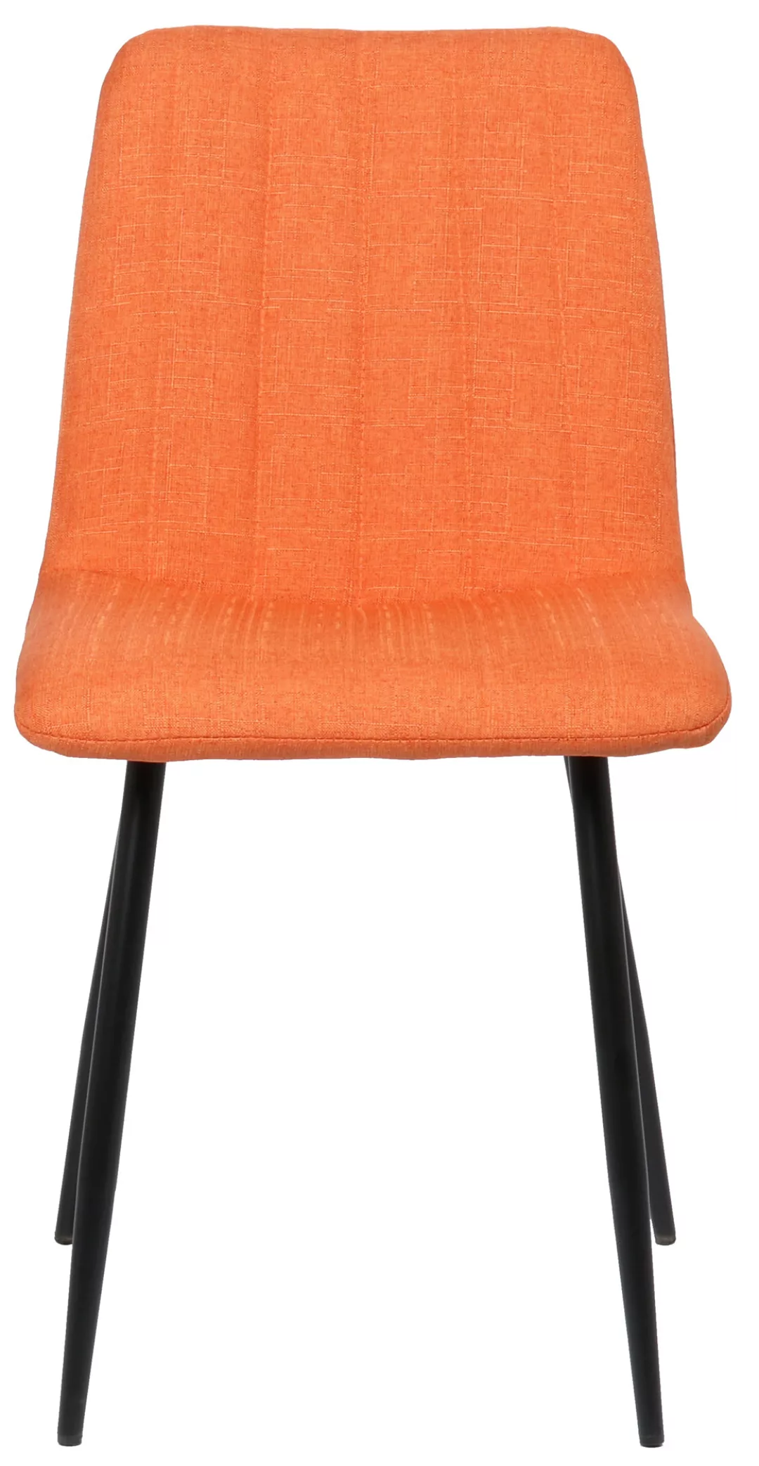 Stuhl Dijon Stoff Orange günstig online kaufen