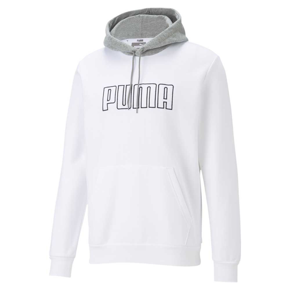 Puma Block Emb Kapuzenpullover L Puma White günstig online kaufen