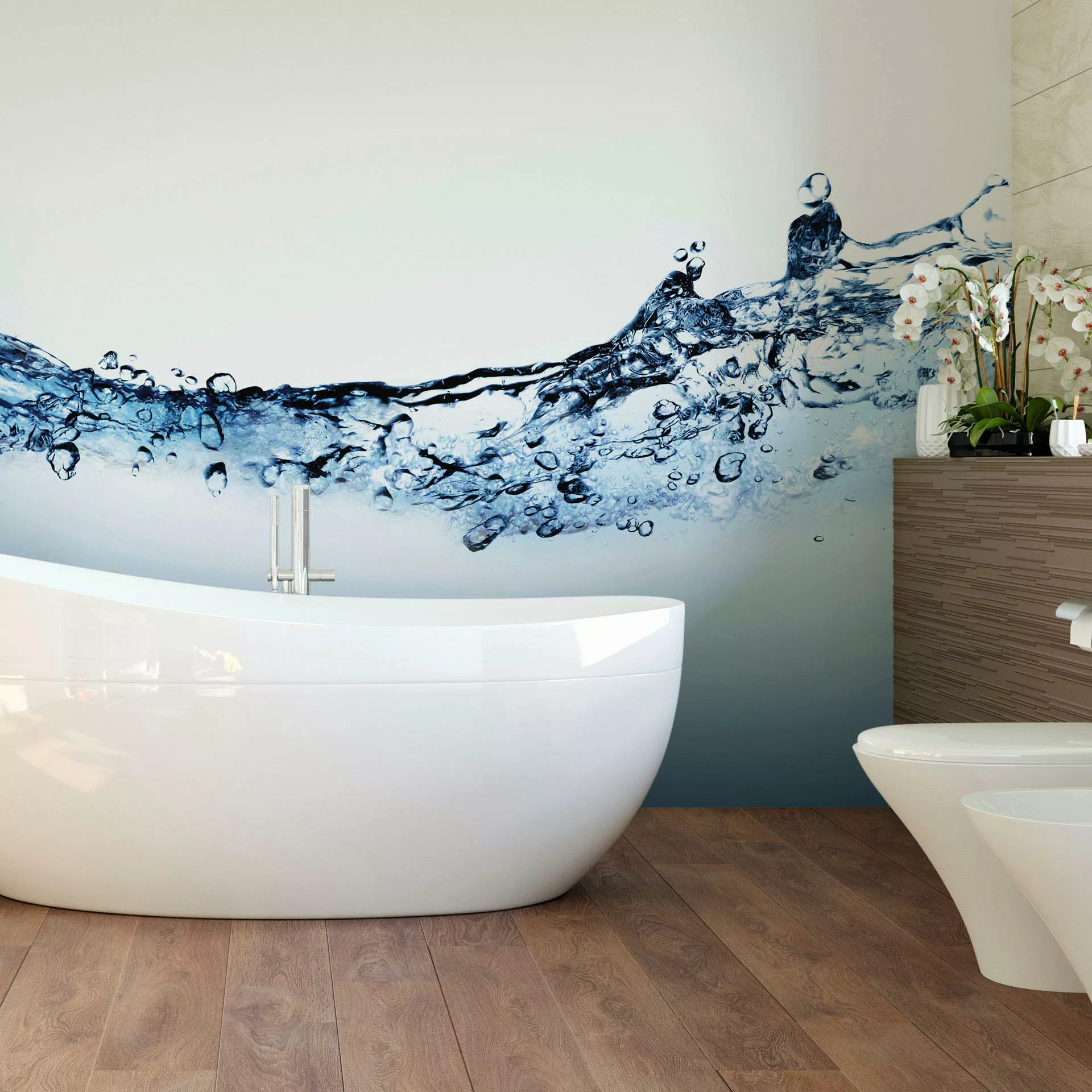 Wall-Art Vliestapete »Water Flow« günstig online kaufen