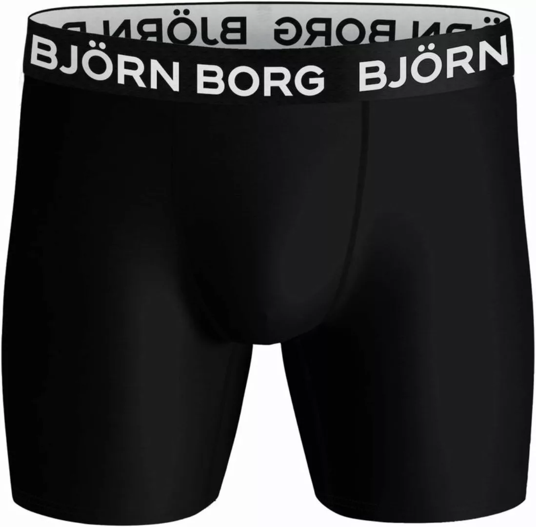 Björn Borg Performance Shorts 3er-Pack Blau Schwarz - Größe XL günstig online kaufen