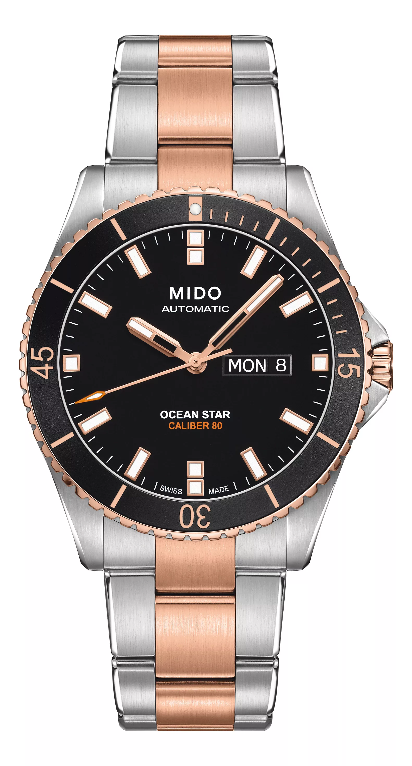 Mido OCEAN STAR CAPTAIN Automatic Caliber 80, bicolor M026.430.22.051.00 He günstig online kaufen