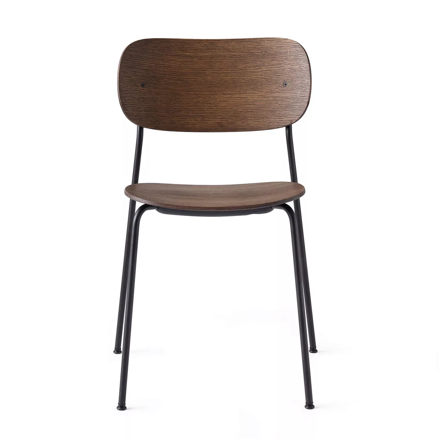 Menu - Co Dining Chair - dunkle eiche/gebeizt/BxHxT 50x85x49,5cm/Gestell sc günstig online kaufen