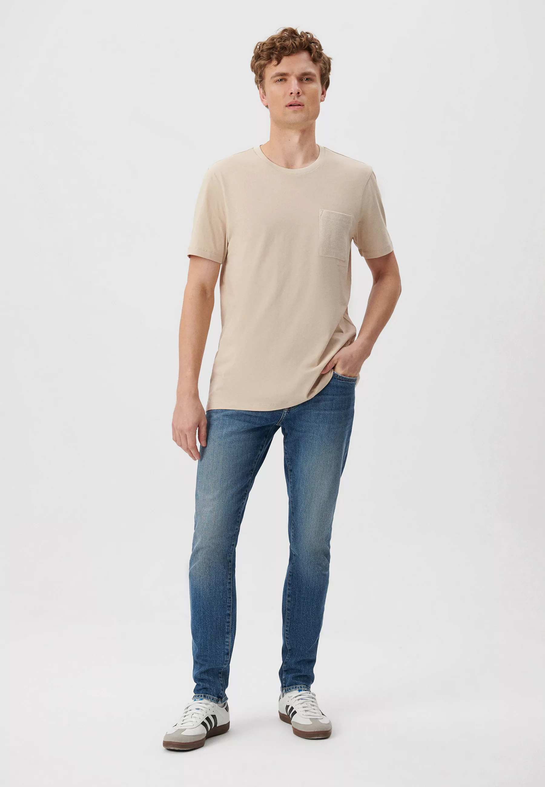 Mavi Rundhalsshirt "POCKET TEE", Basic Tee günstig online kaufen