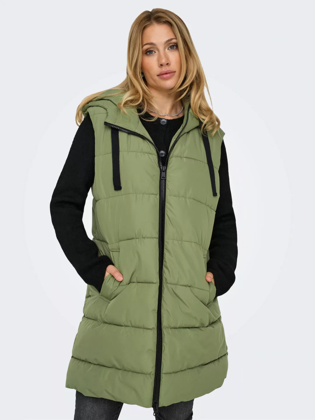 ONLY Anzugweste ONLCLAIR PUFFER HOOD WAISTCOAT OTW CC günstig online kaufen