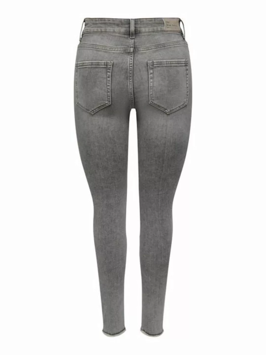 ONLY Skinny-fit-Jeans ONLBLUSH MW SKINNY DECO ANK RW REA0918 günstig online kaufen