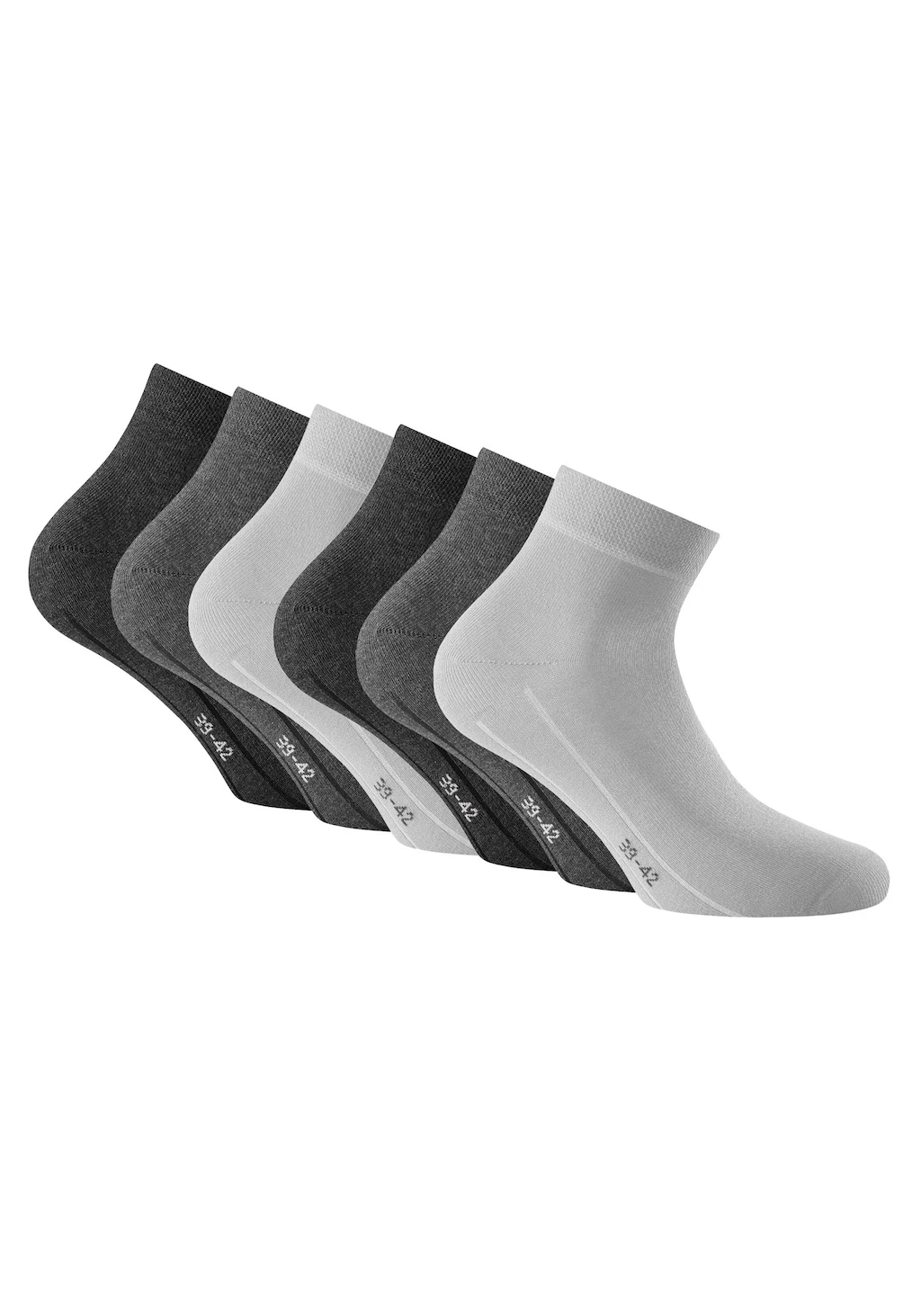 Rohner Socks Sneakersocken "Socken Sneaker Plus 3er Pack 6er Pack" günstig online kaufen