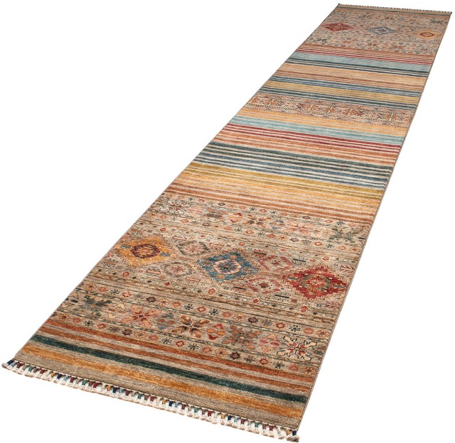 morgenland Orientteppich »Ziegler - 397 x 78 cm - mehrfarbig«, rechteckig, günstig online kaufen