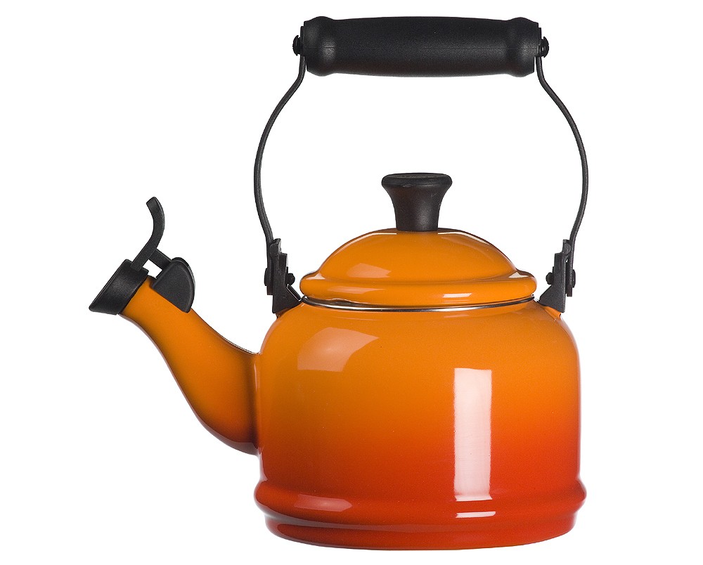 Le Creuset Wasserkessel Demi Ofenrot günstig online kaufen