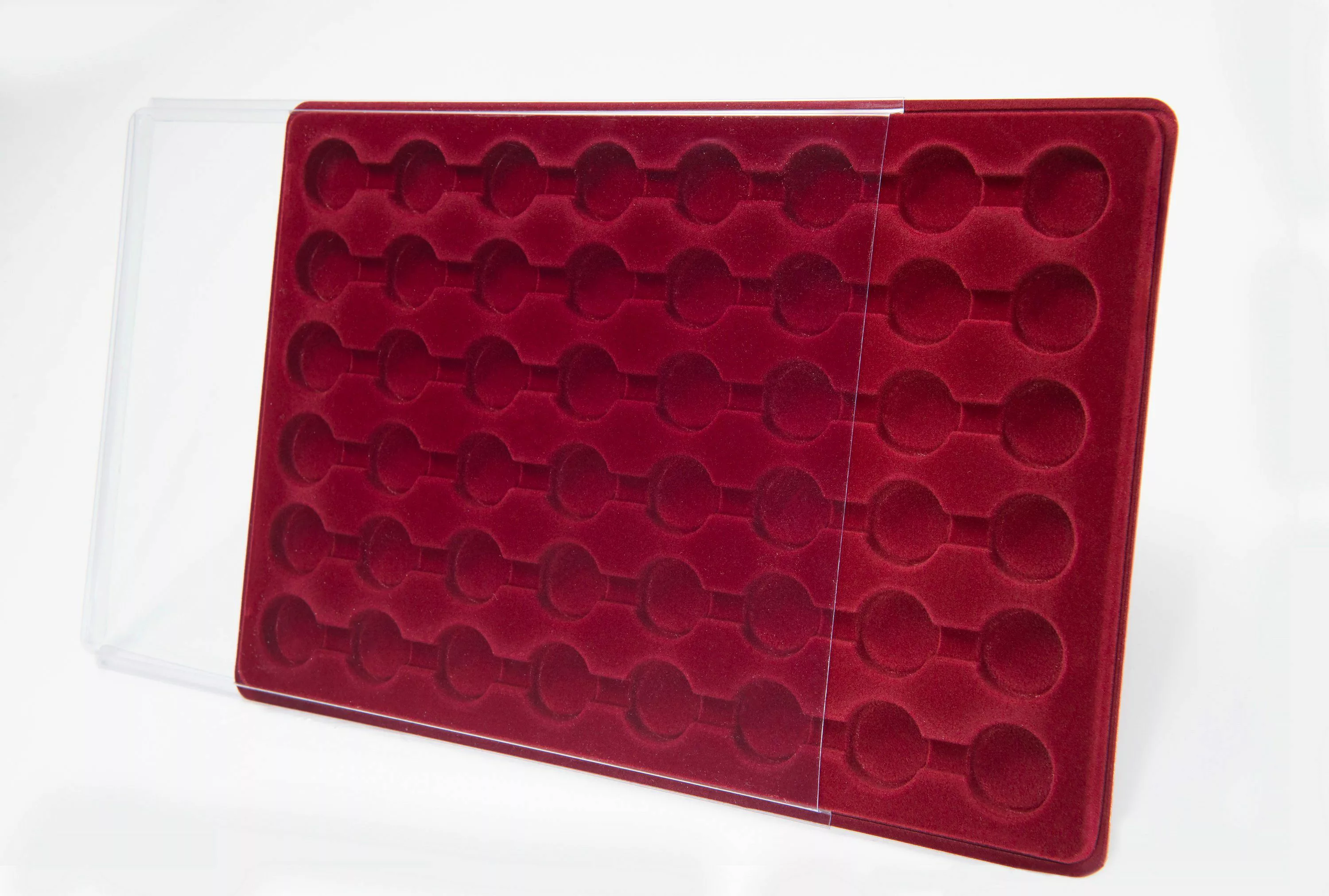 MC.Sammler Aufbewahrungsbox MC.Sammler Münztableau mit Schutzdeckel, günstig online kaufen