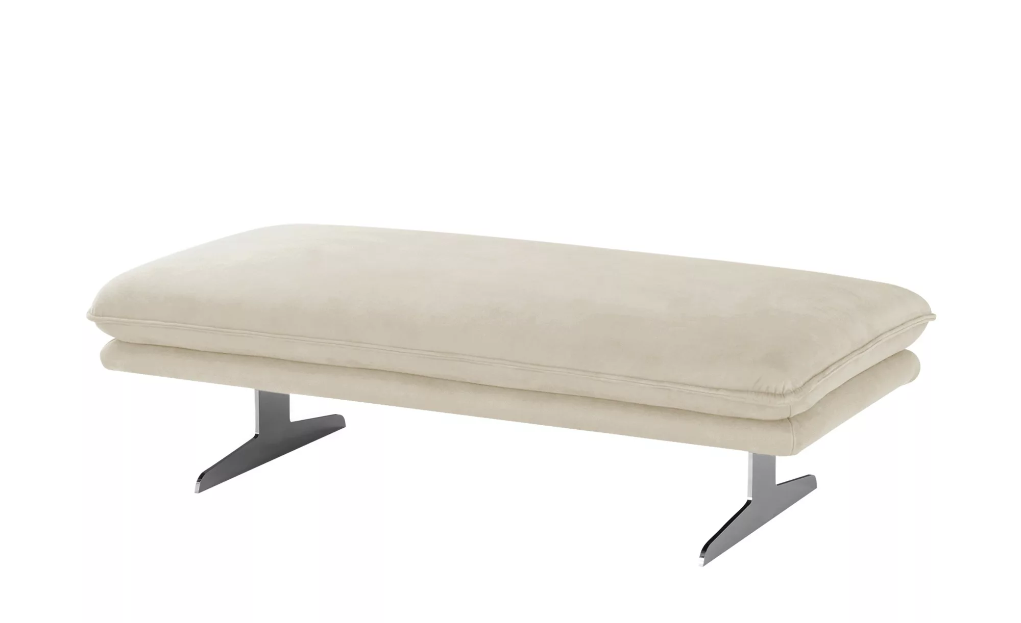 W.SCHILLIG Polsterhocker  Broadway - beige - 145 cm - 43 cm - 71 cm - Polst günstig online kaufen