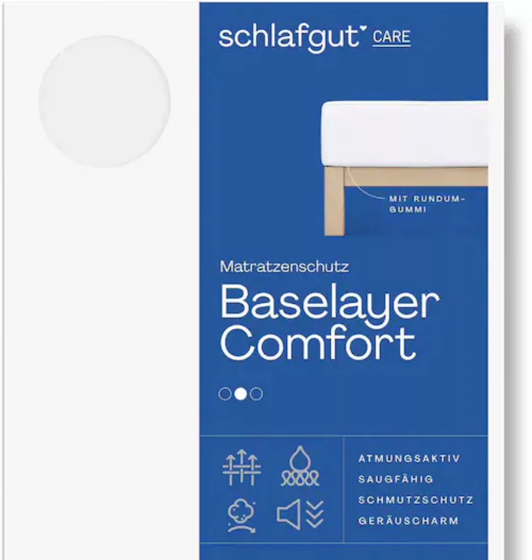 Schlafgut Matratzenauflage "Baselayer Matratzenschutz Comfort", Wie ein Spa günstig online kaufen