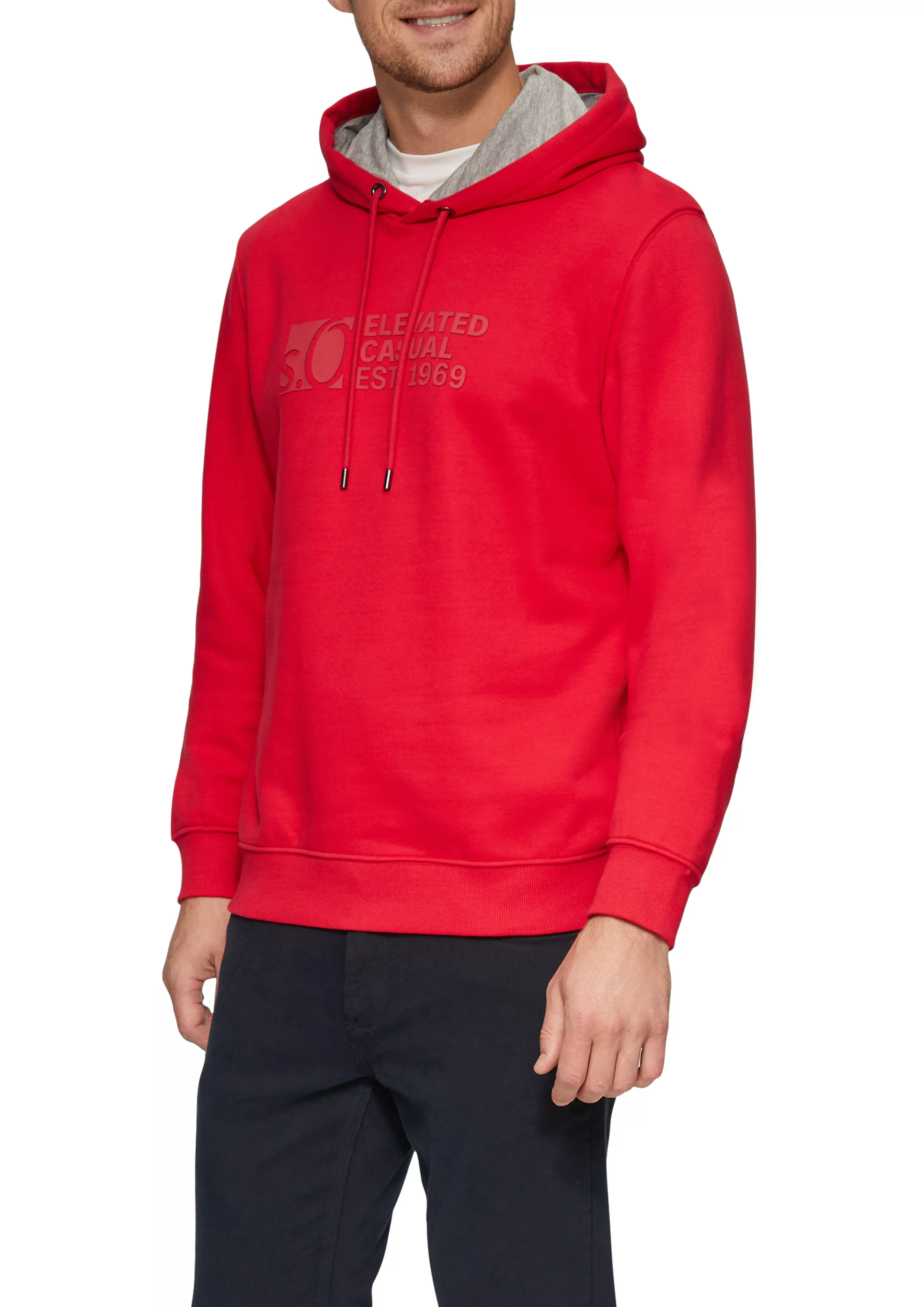 s.Oliver Sweatshirt mit Logo Stickerei günstig online kaufen