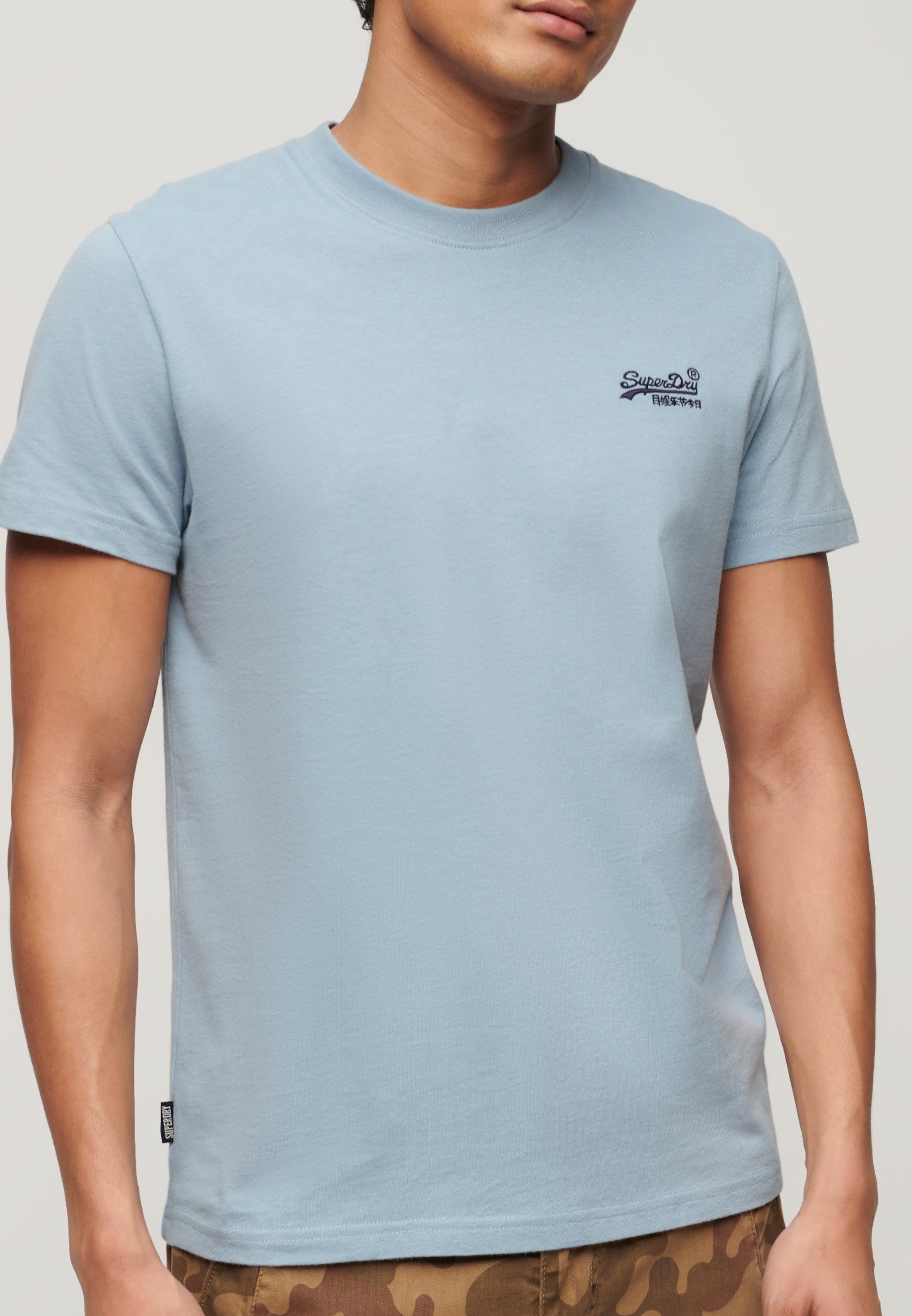 Superdry Rundhalsshirt "ESSENTIAL LOGO EMB TEE" günstig online kaufen