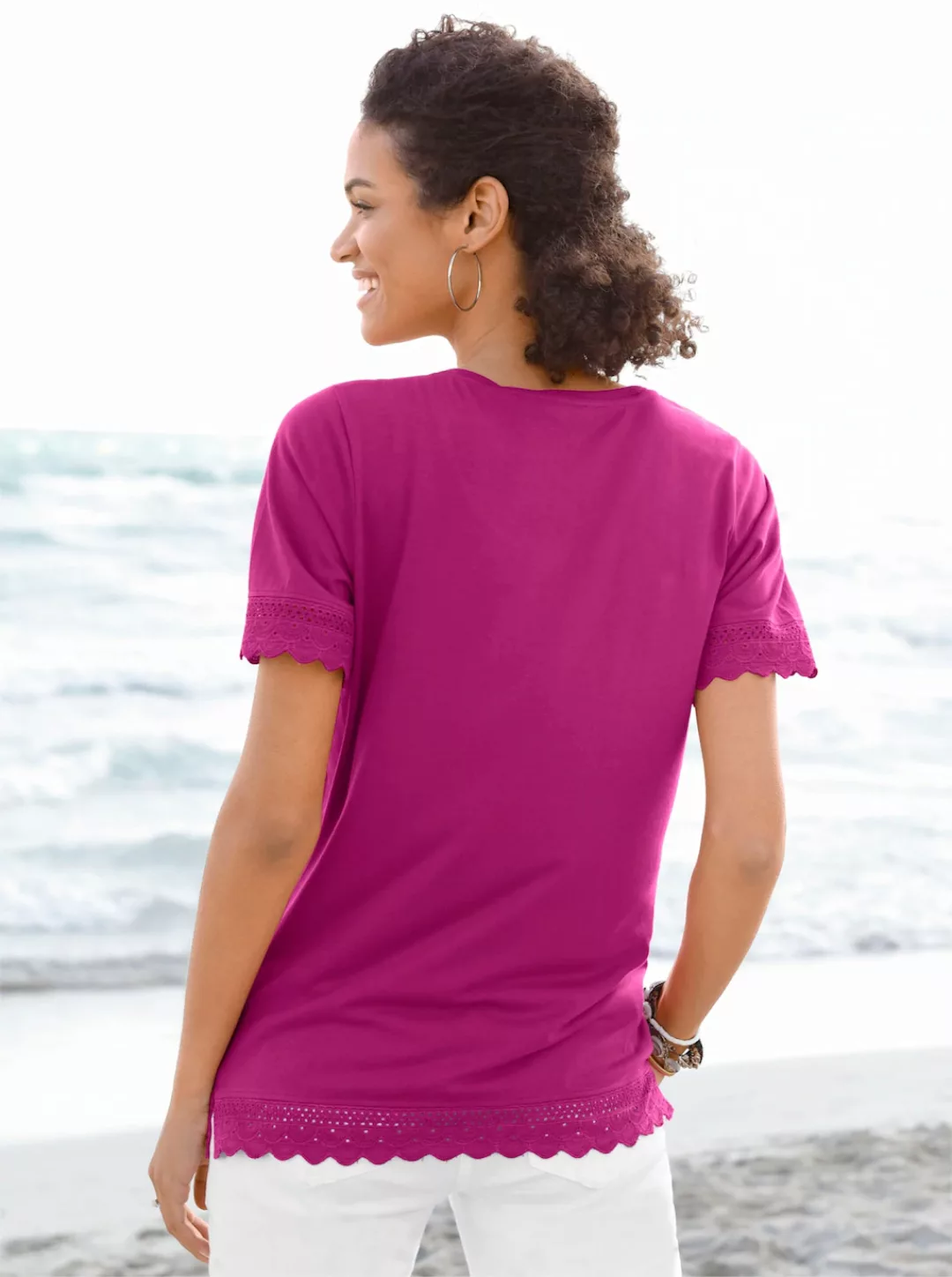 Classic Basics Spitzenshirt "Shirt" günstig online kaufen