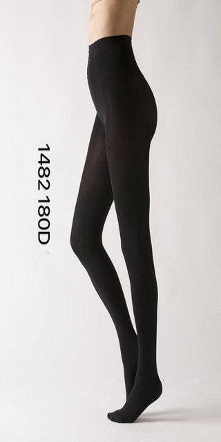 COFI 1453 Leggings Damen Strumpfhose durchsichtig 180 Den Baumwollzwickel günstig online kaufen