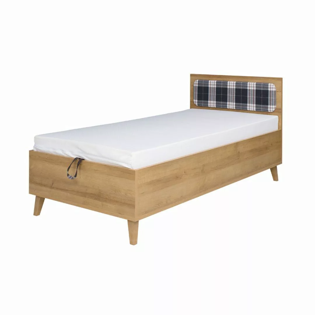 Lomadox Jugendbett MARIBOR-132, 90cm mit aufklappbarem günstig online kaufen
