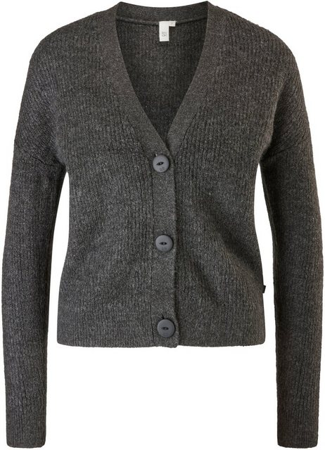 QS Cardigan mit strukturierter Optik günstig online kaufen