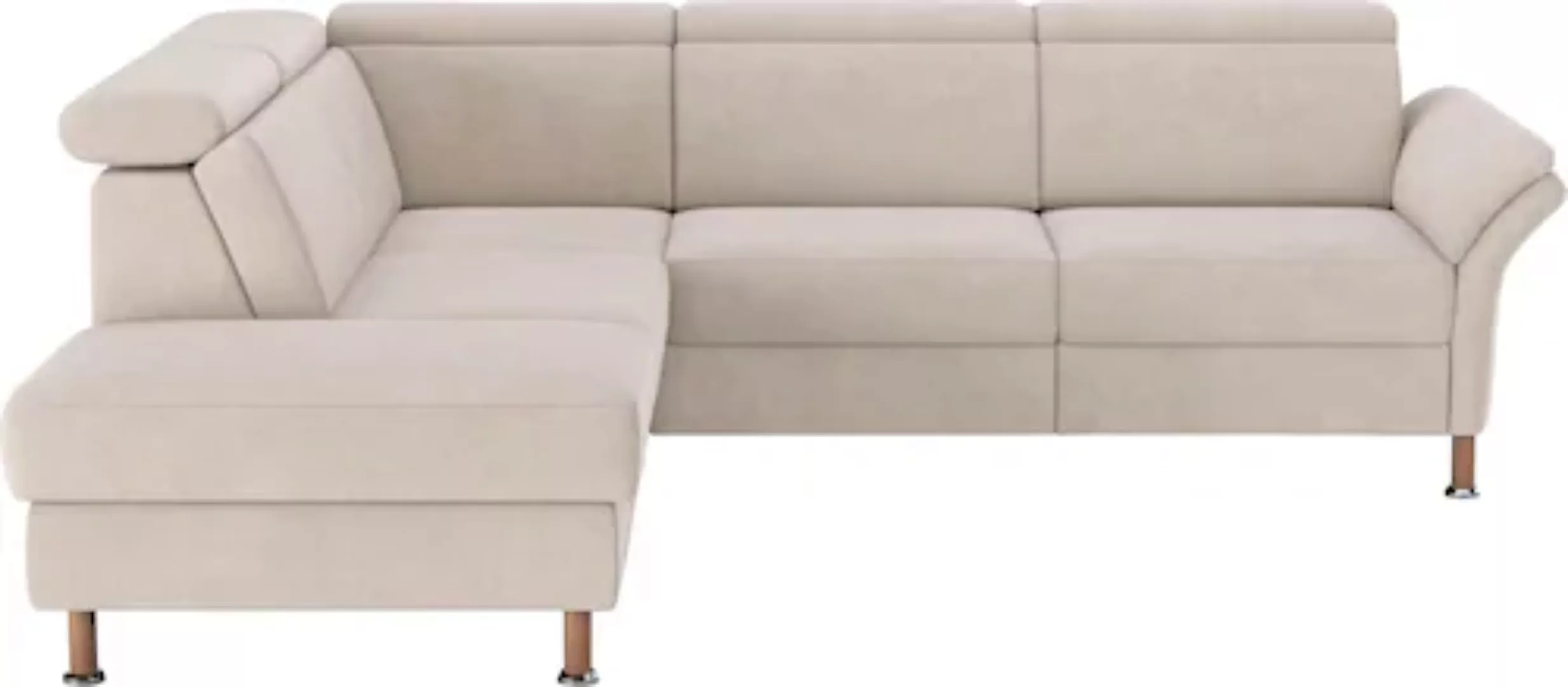 Home affaire Ecksofa »Calypso L-Form«, mit Relaxfunktion motorisch im Sofa günstig online kaufen