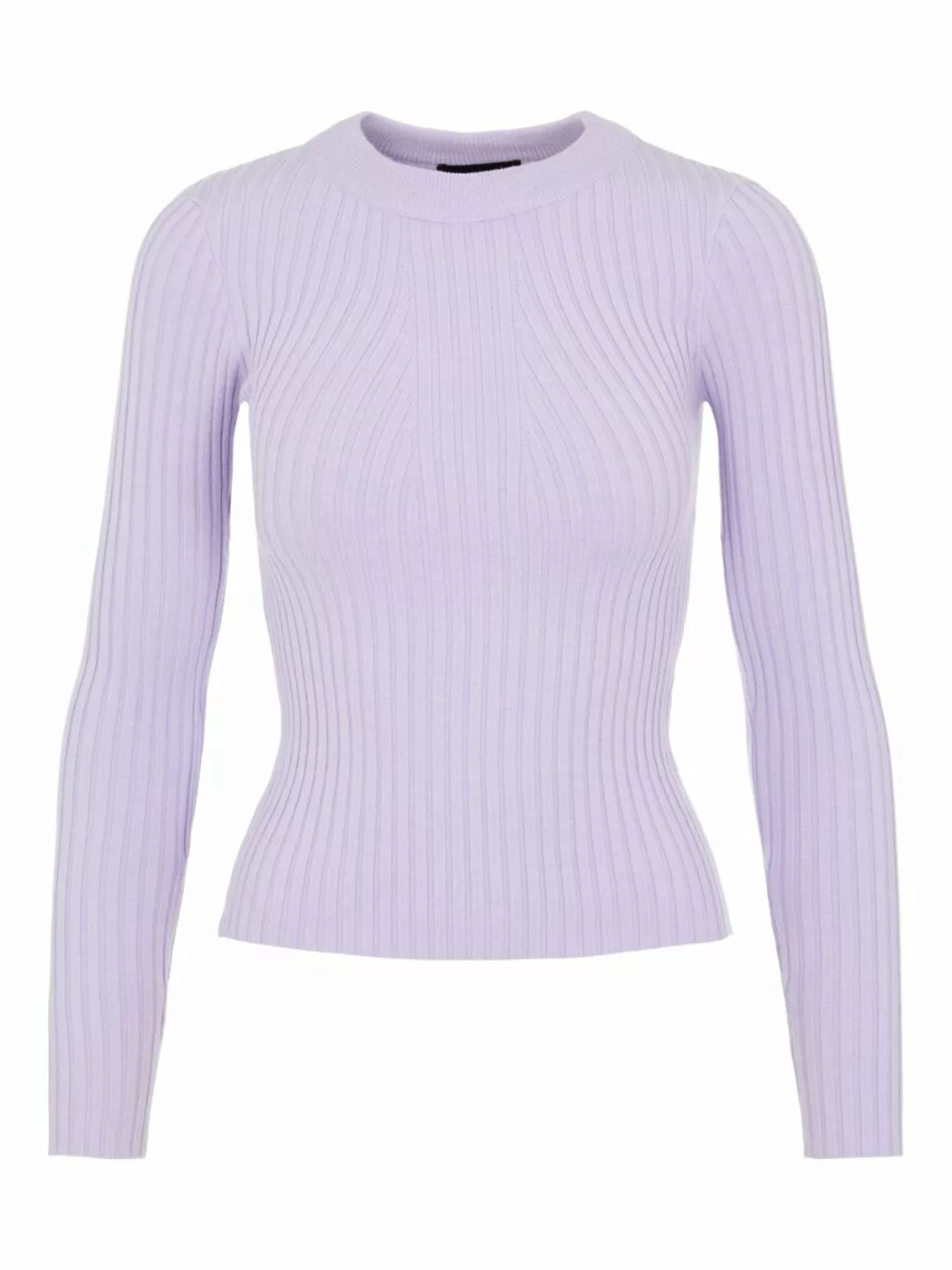 PIECES Gestrickt Pullover Damen Violett günstig online kaufen
