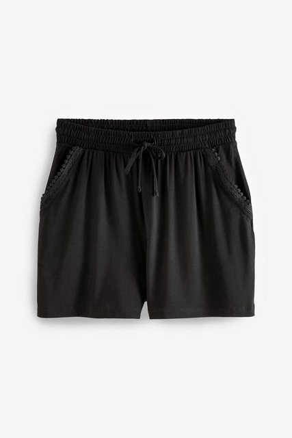 Next Sweatshorts Jerseyshorts mit Spitzenbesatz (1-tlg) günstig online kaufen