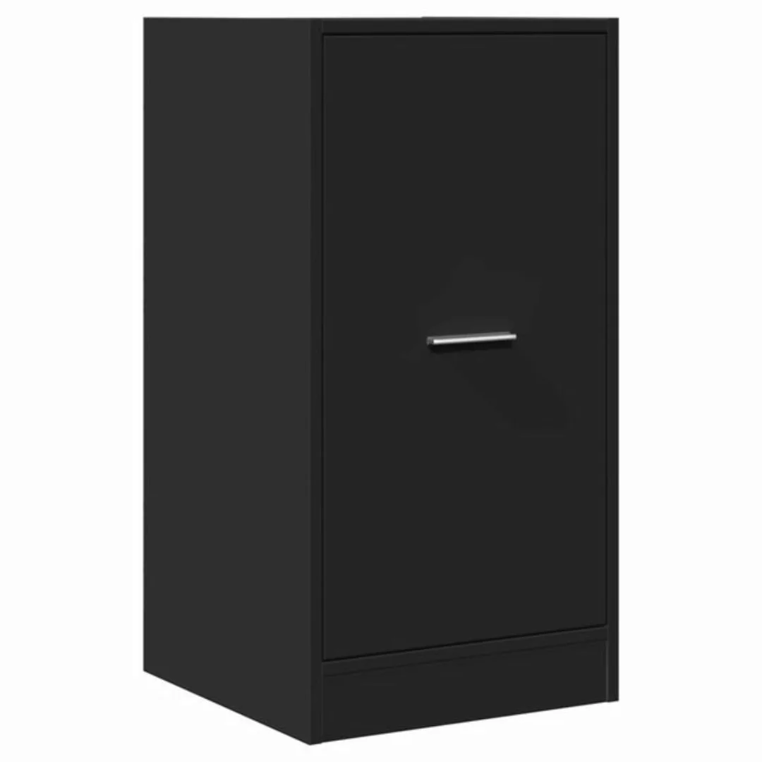 vidaXL Fächerschrank Apothekerschrank Schwarz 40x41x77,5 cm Holzwerkstoff ( günstig online kaufen