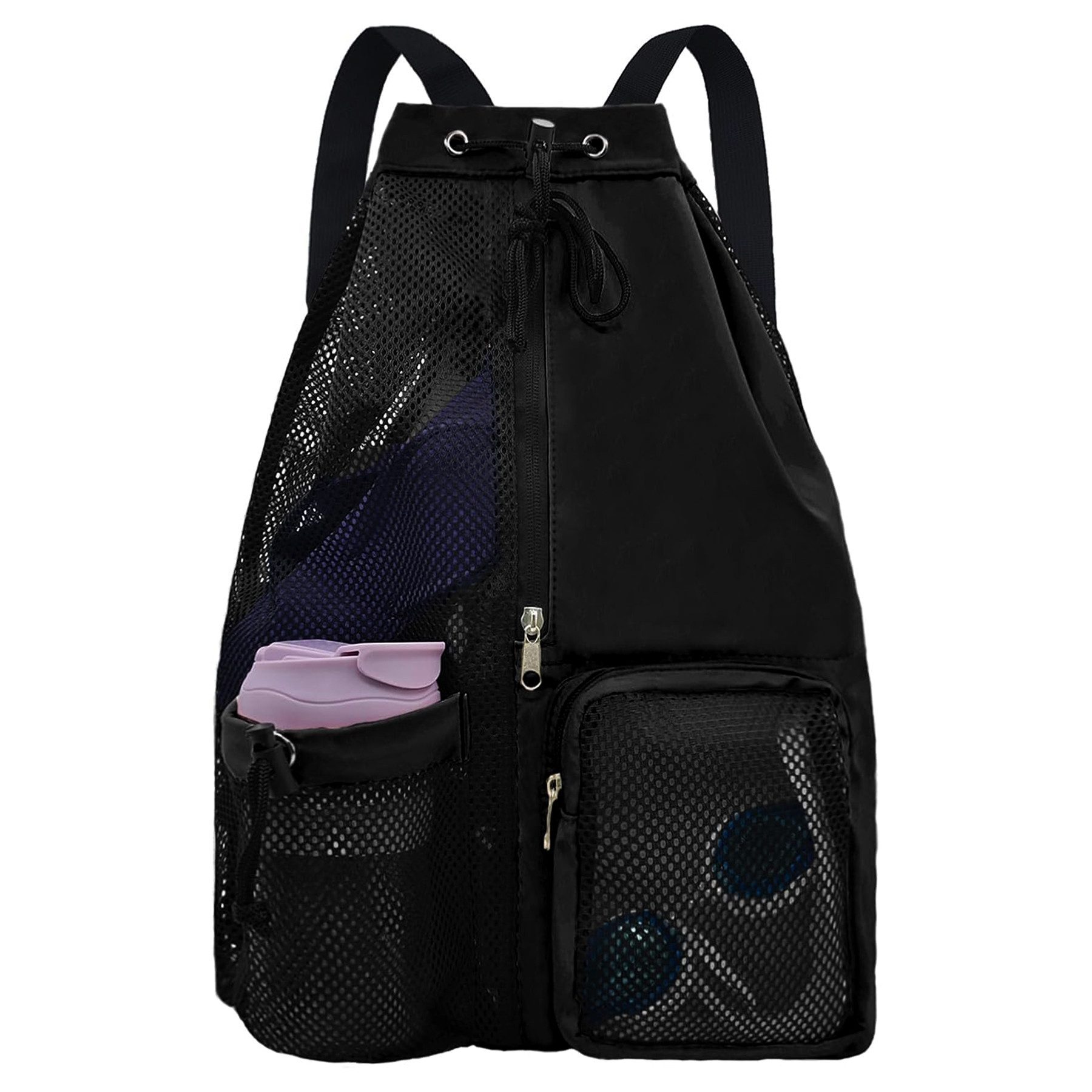 Mutig Strandtasche Schwimmen Tasche, Schwimmtasche Mesh-Rucksack günstig online kaufen