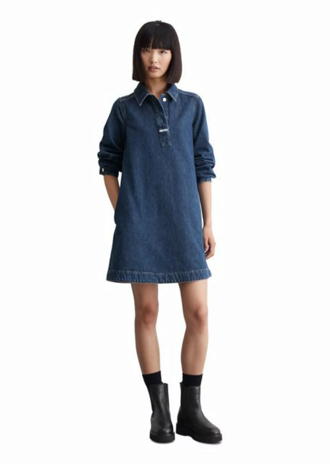 Marc OPolo DENIM Blusenkleid "aus reinem Organic Cotton" günstig online kaufen