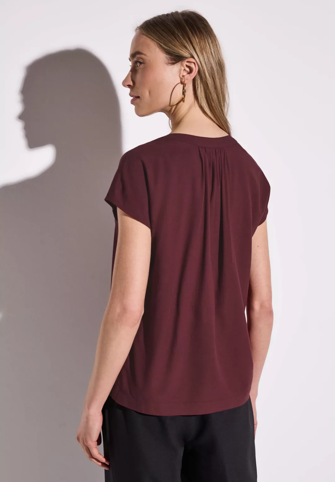 STREET ONE Hemdbluse, aus softer Viskose günstig online kaufen