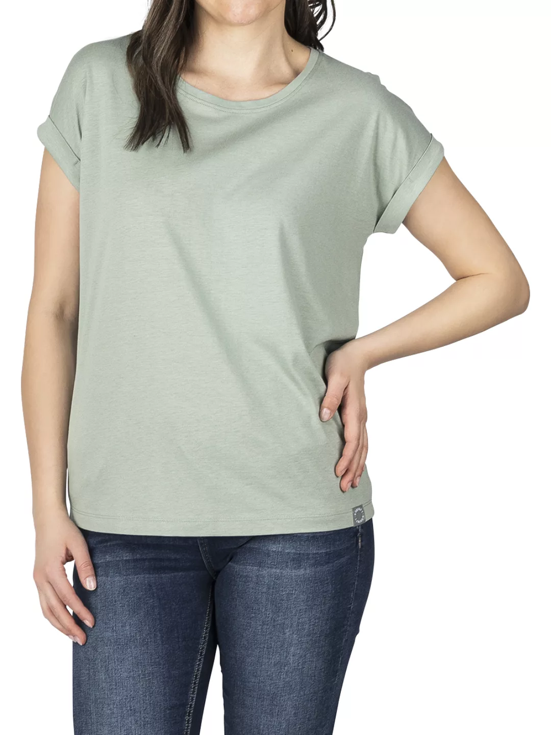 DENIMFY Tshirt Damen Baumwolle Regular Fit DFSophie 2er Pack Set günstig online kaufen