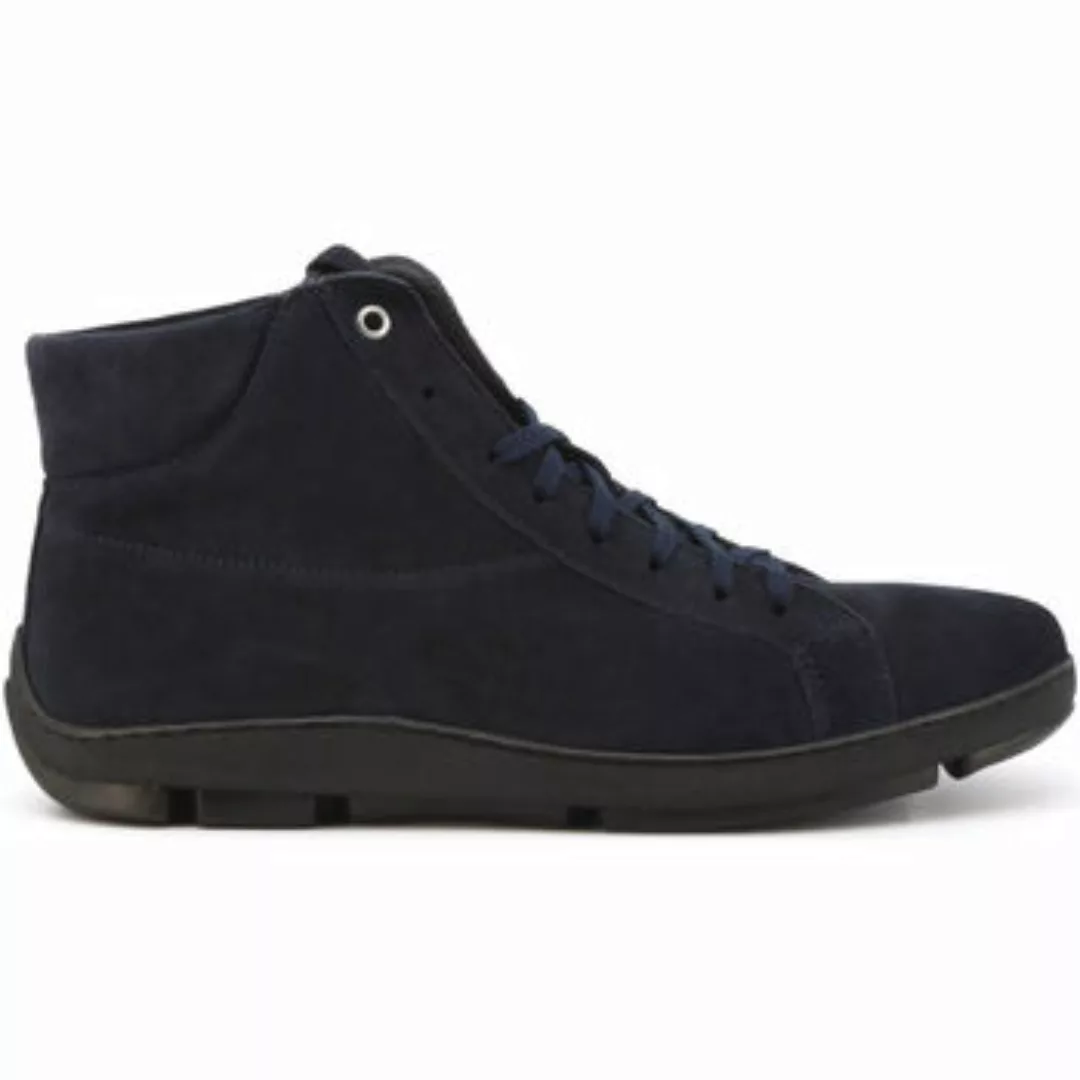 Duca Di Morrone  Stiefel Giacomo - Suede Blue günstig online kaufen