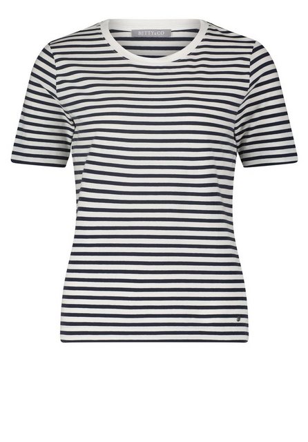 Betty&Co Kurzarmshirt "Betty & Co Basic Shirt mit Ringel", Ringel günstig online kaufen