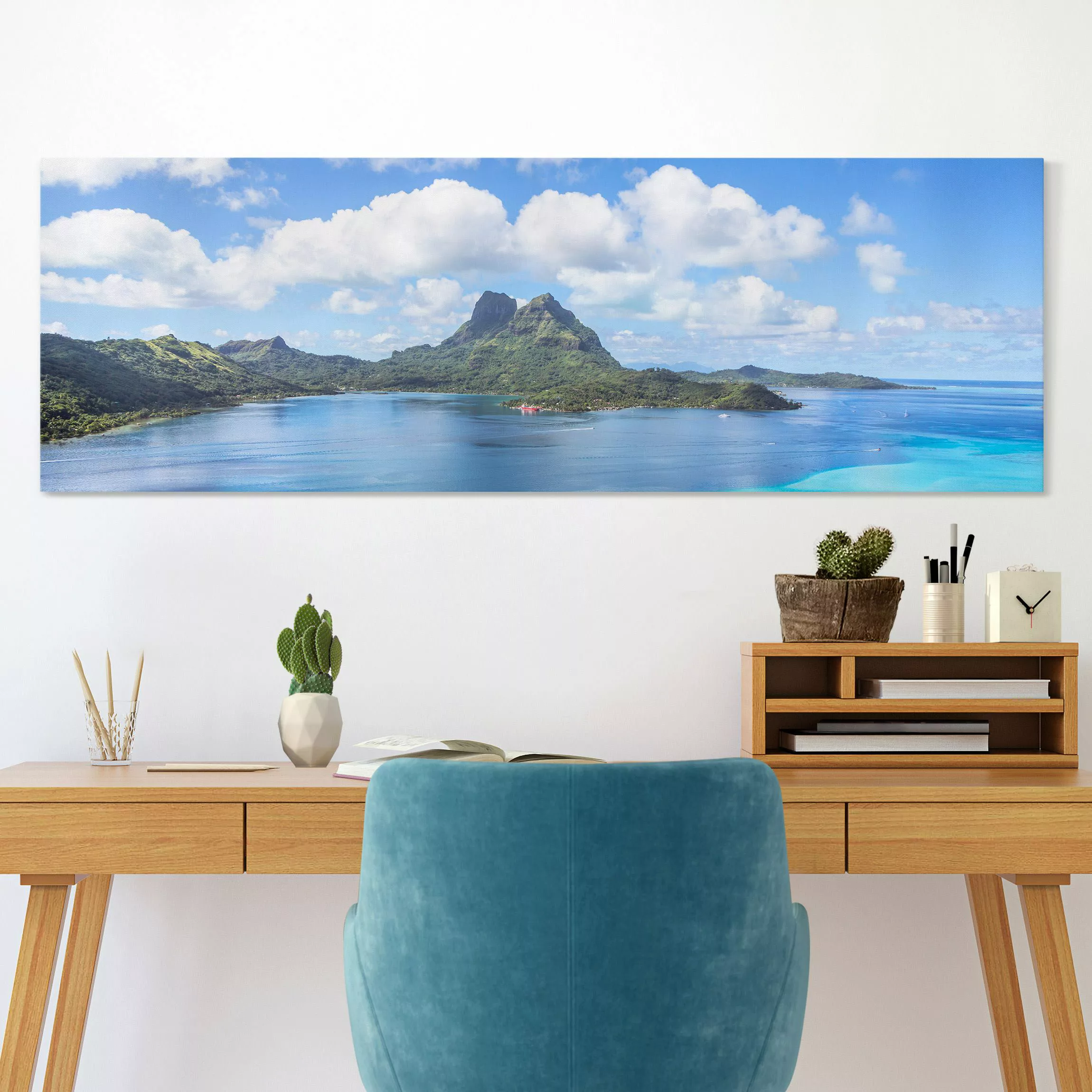 Leinwandbild Inselparadies II günstig online kaufen