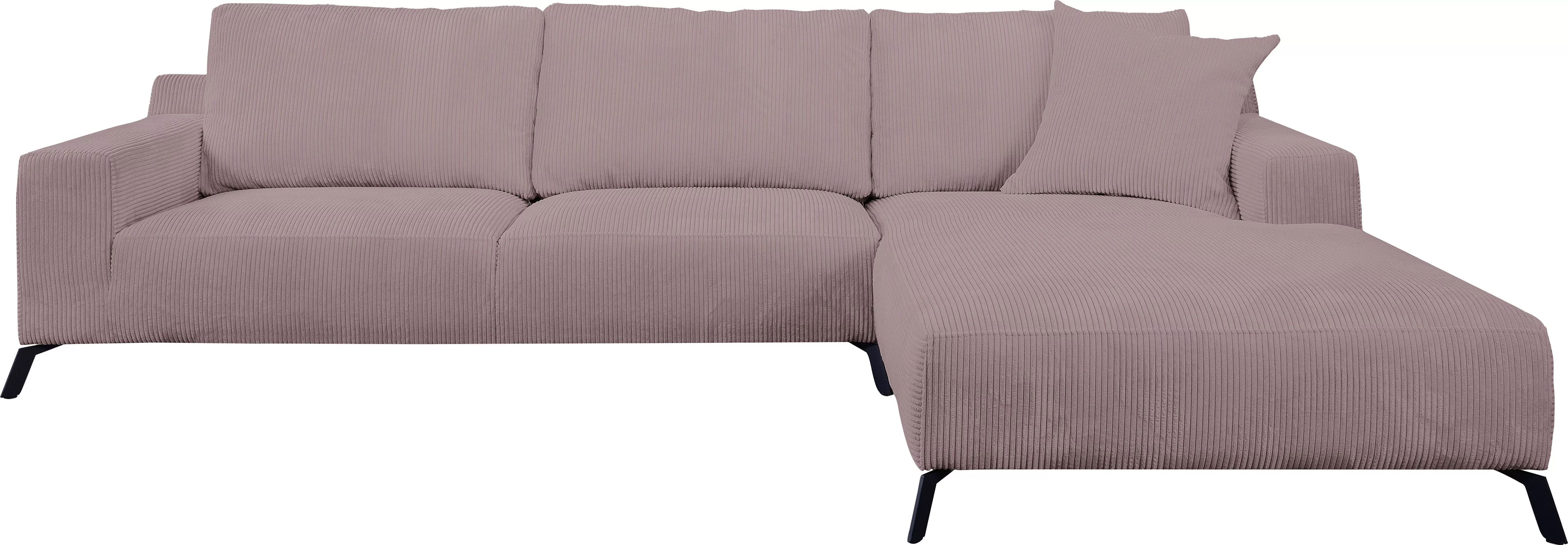 WERK2 Ecksofa "Faro L-Form", XXL Design Ecksofa mit hohem Komfort in trendi günstig online kaufen