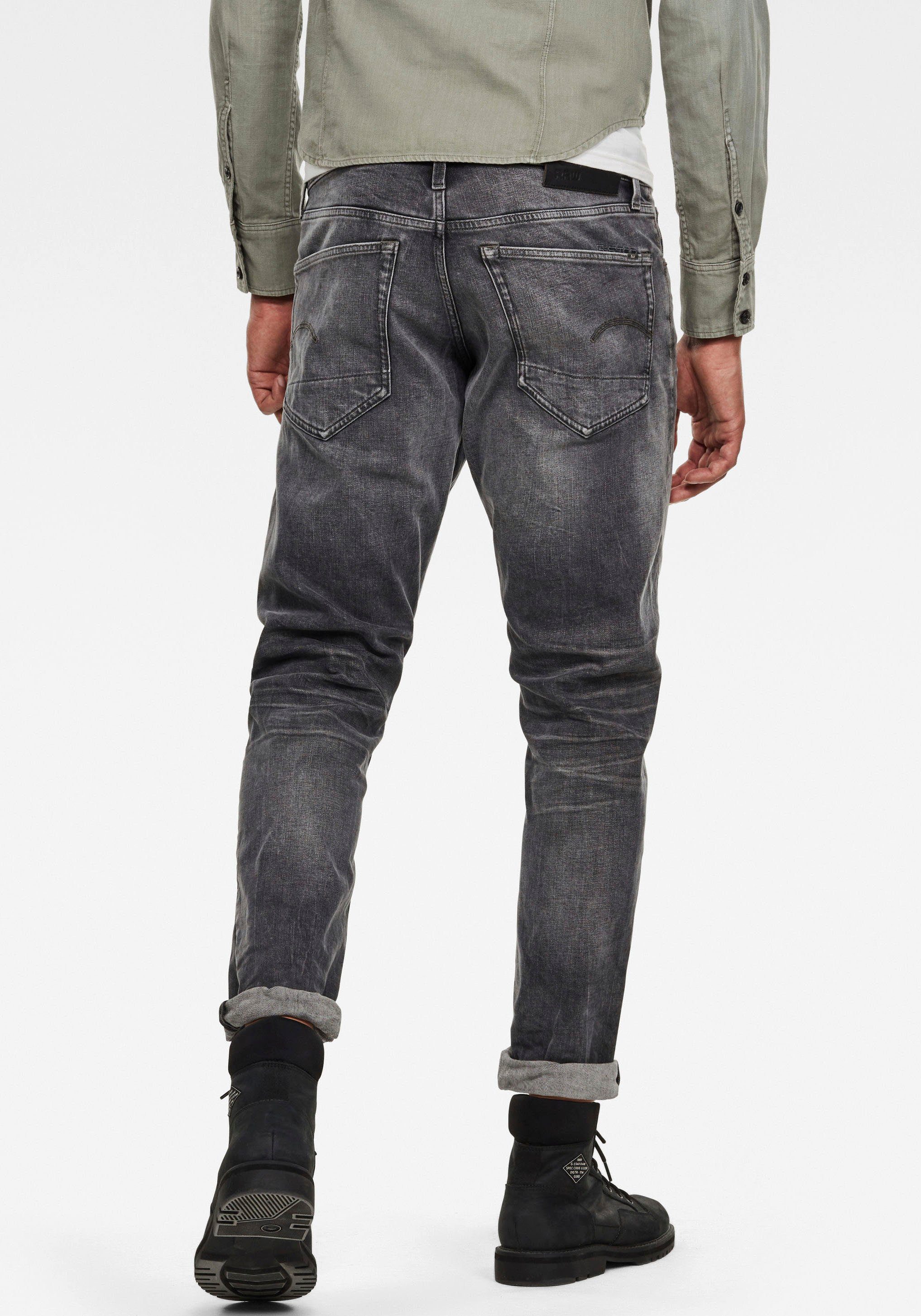 G-STAR Regular-fit-Jeans "3301 Straight Tapered" günstig online kaufen