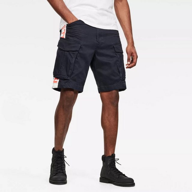 G-STAR Shorts RAW Herren Cargo Rovic Moto Shorts Mazarine (1-tlg) Blue Kurz günstig online kaufen