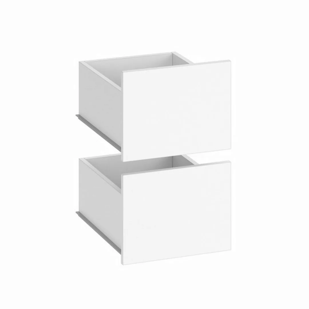 Vicco Kleiderschrank Visit, Weiß, 34.7 x 26.4 cm 2er Set günstig online kaufen