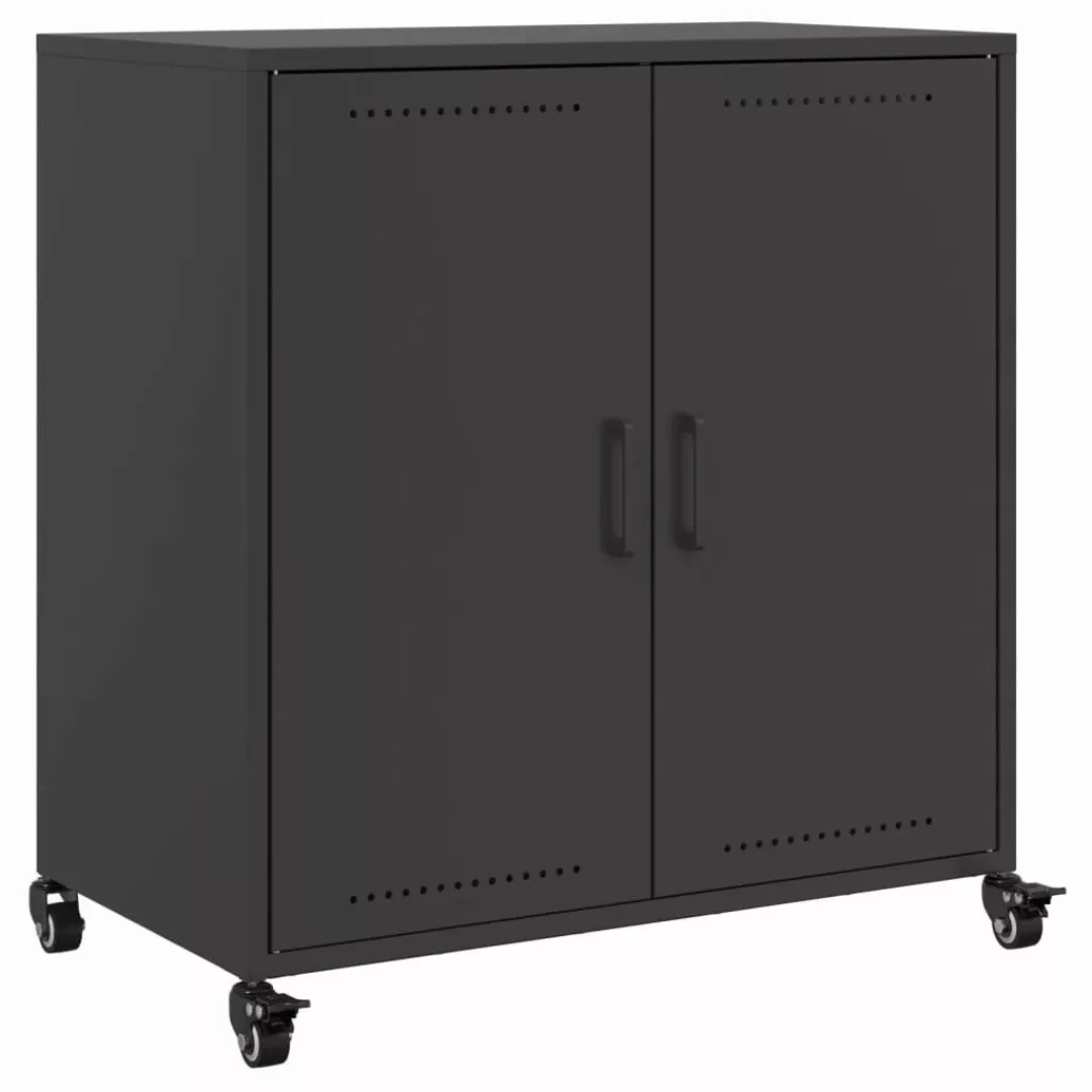 vidaXL Sideboard Sideboard Schwarz 68x39x72 cm günstig online kaufen