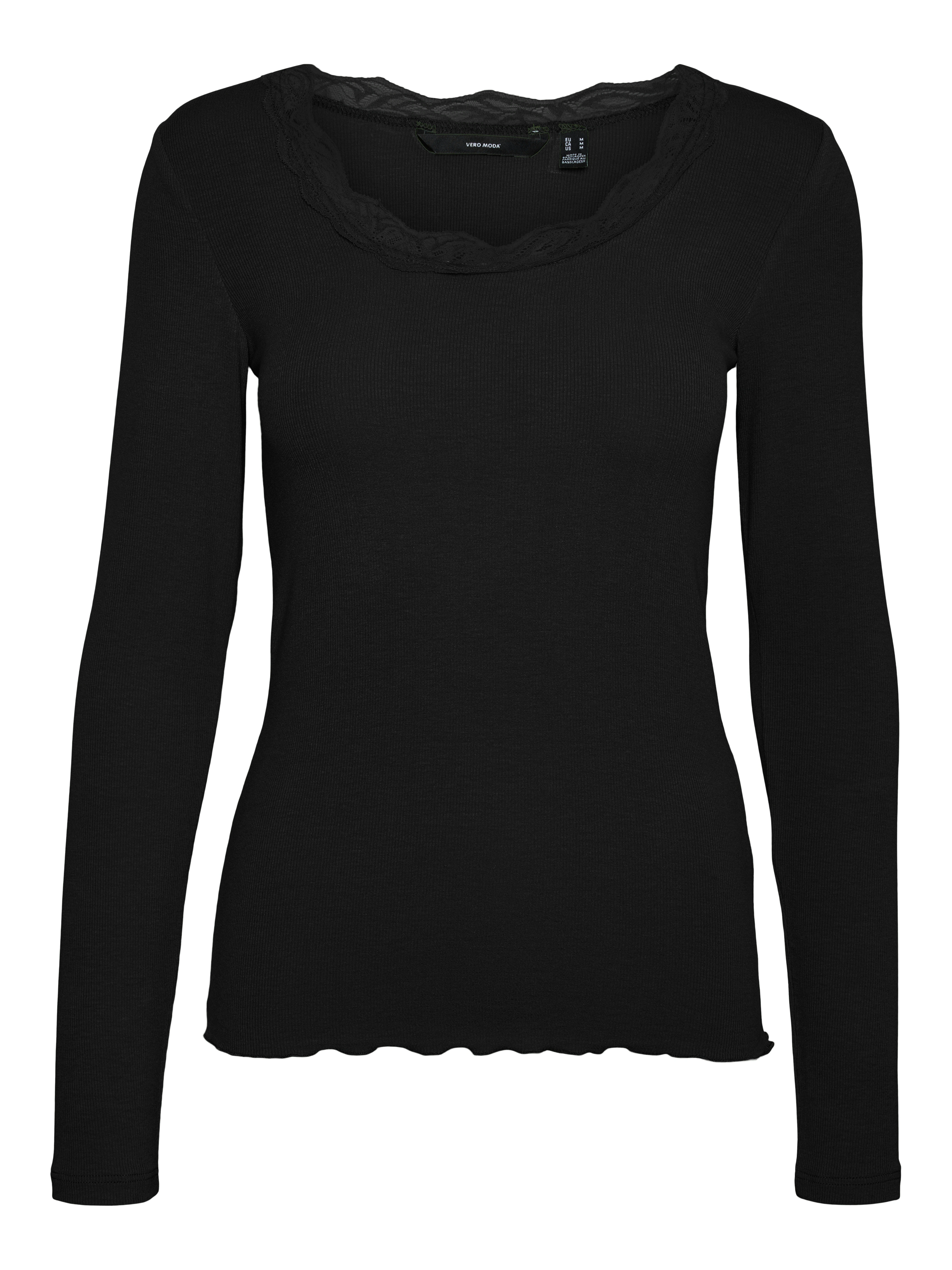 Vero Moda Langarmshirt "VMROSI LS O-NECK TOP JRS" günstig online kaufen