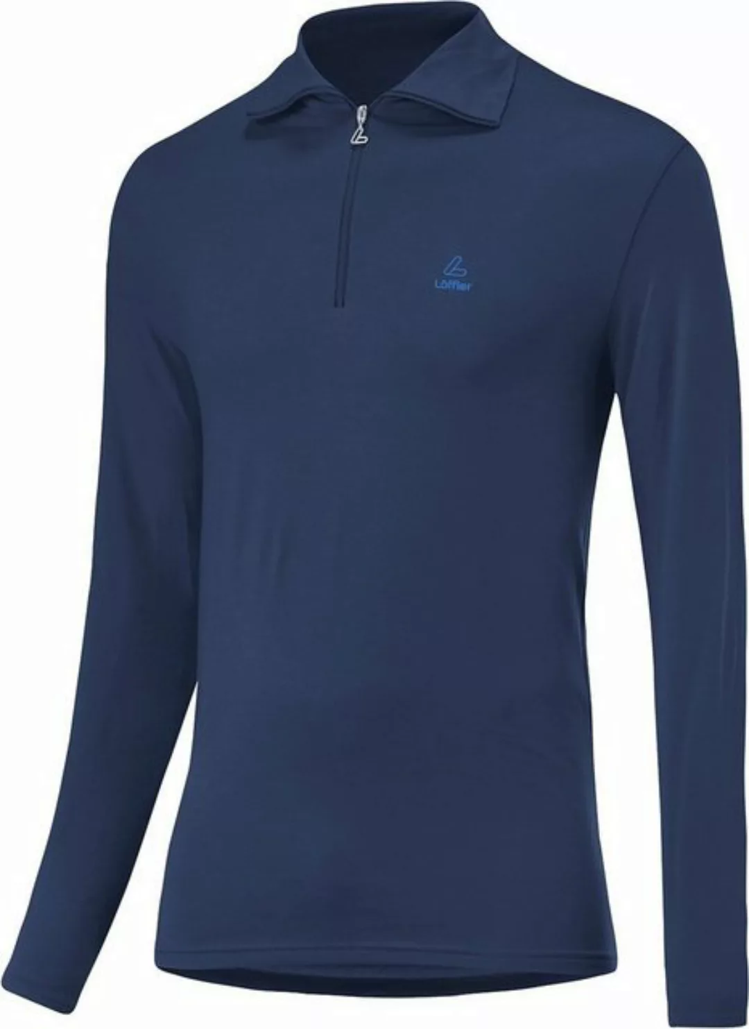 Löffler Rollkragenpullover TURTLE TRANSTEX M Herren Midlayer-Shirt dunkelbl günstig online kaufen