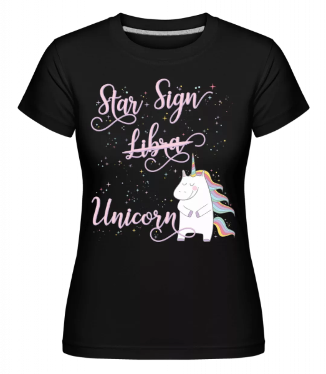 Star Sign Unicorn Libra · Shirtinator Frauen T-Shirt günstig online kaufen