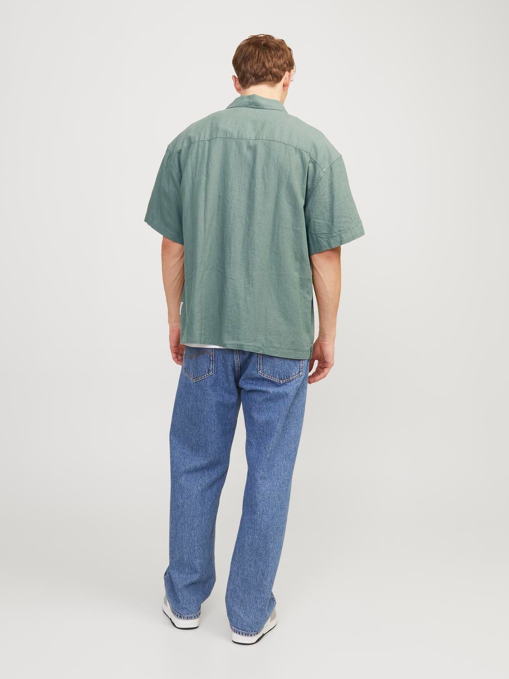 Jack & Jones Kurzarmhemd "JORFARO LINEN OVERSIZED SHIRT SS SN" günstig online kaufen