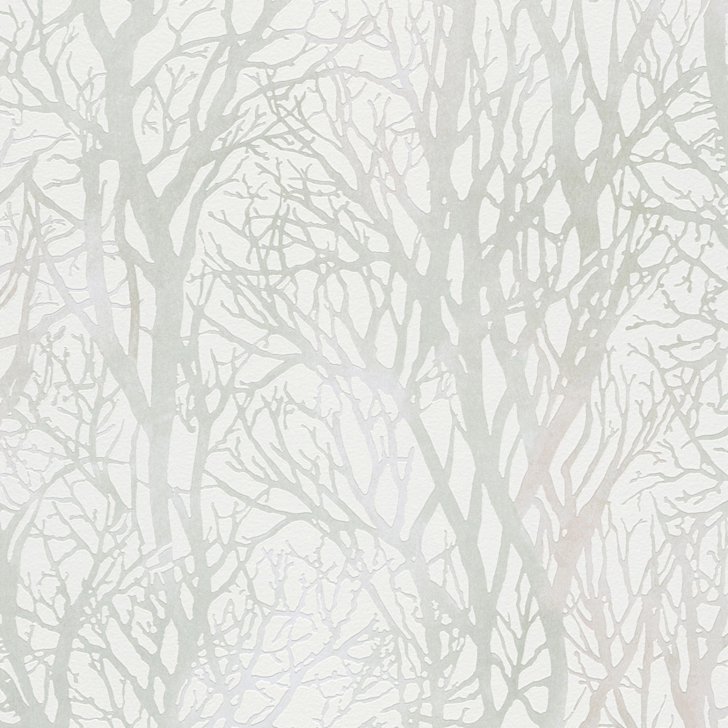 Bricoflor Baum Tapete Weiß Grau Vlies Baumtapete Ideal für Wohnzimmer und E günstig online kaufen