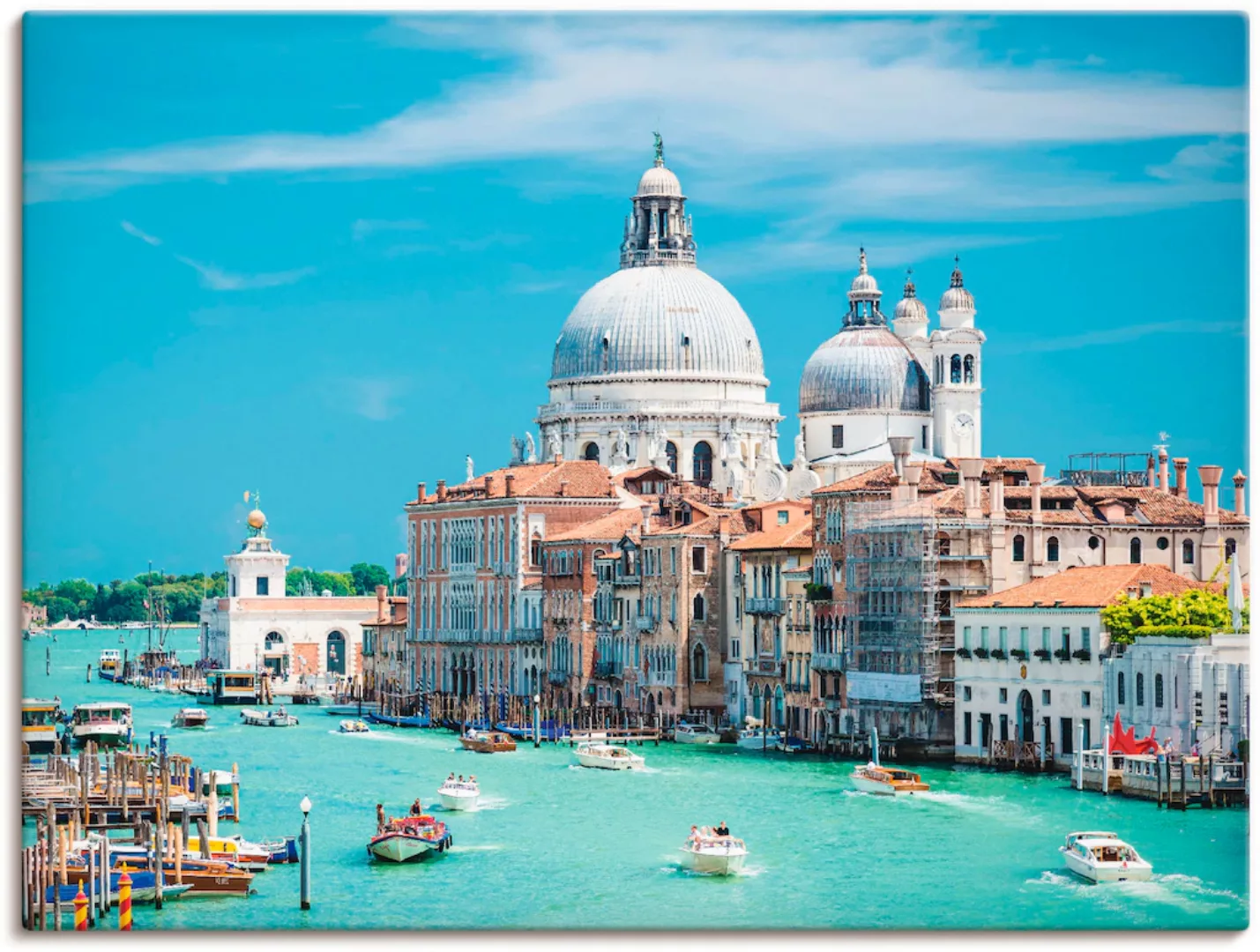 Artland Leinwandbild "Venedig", Italien, (1 St.), auf Keilrahmen gespannt günstig online kaufen