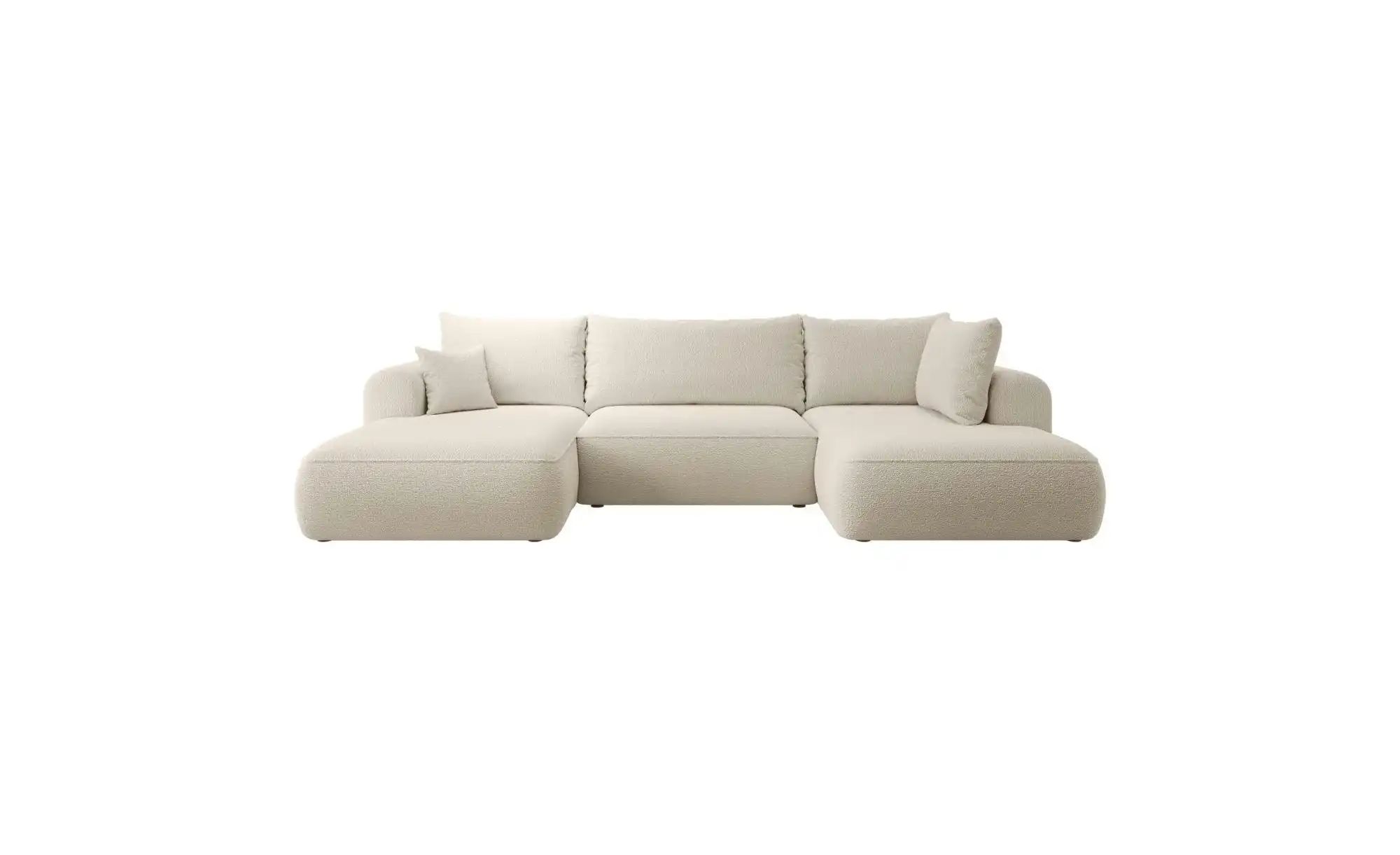 Selsey Wohnlandschaft mit Schlaffunktion Ovo ¦ beige ¦ Maße (cm): B: 375 H: günstig online kaufen