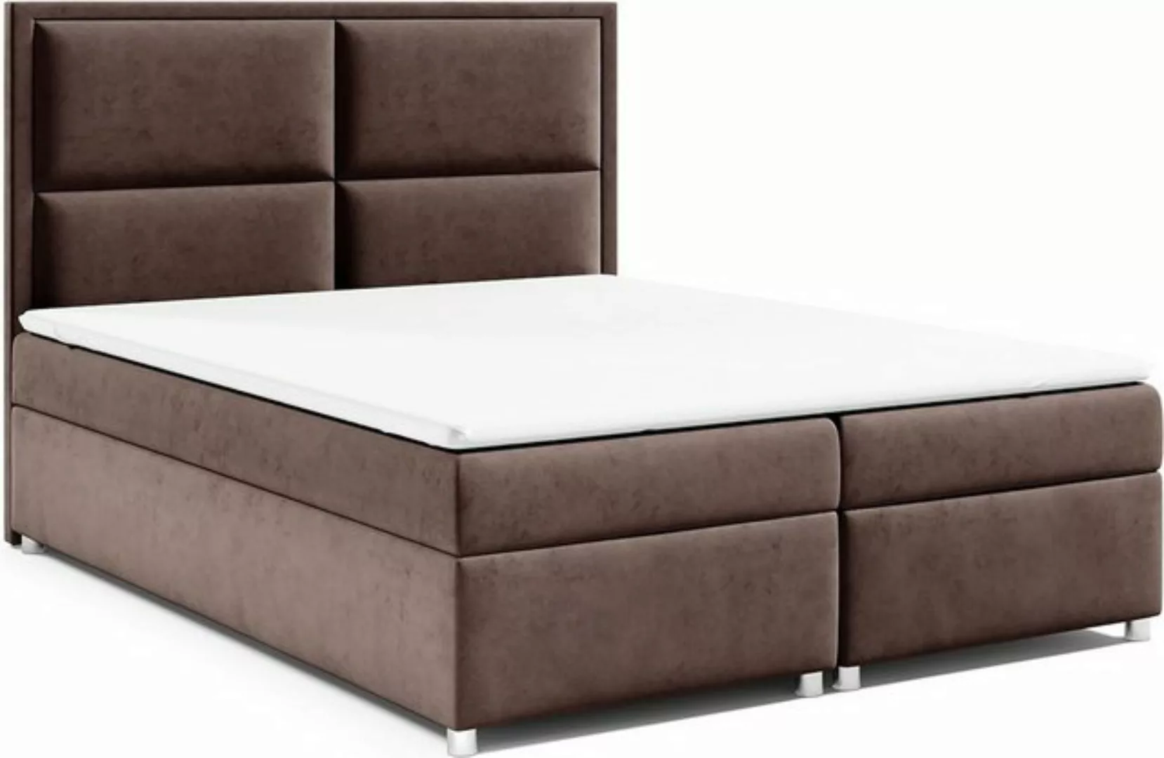 Best for Home Boxspringbett Trinity K-11 Bonellfederkern inkl. Topper, mit günstig online kaufen