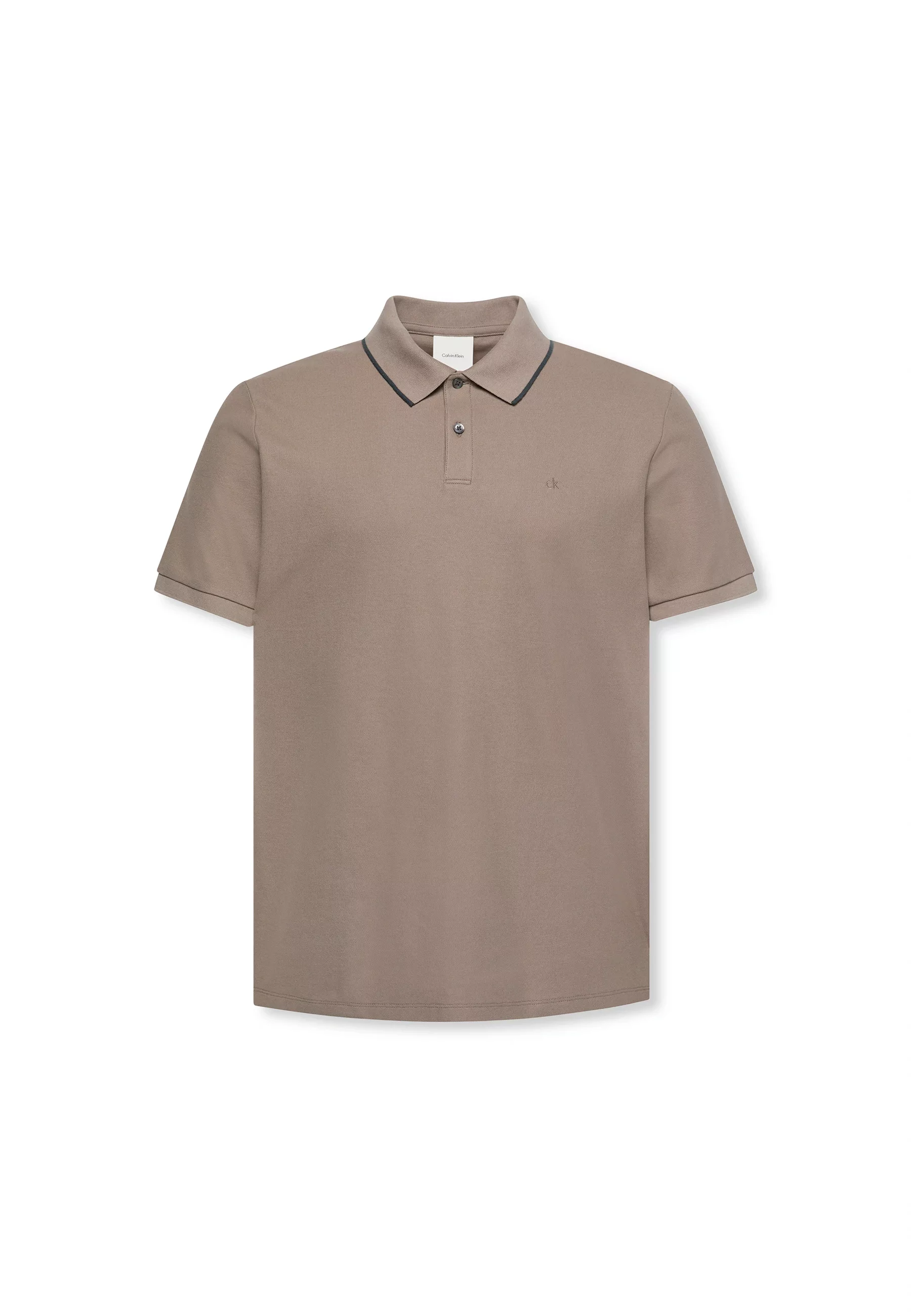 Calvin Klein Poloshirt "SS RFND PQ TPPD CLSS", Mit Rundhalsausschnitt günstig online kaufen