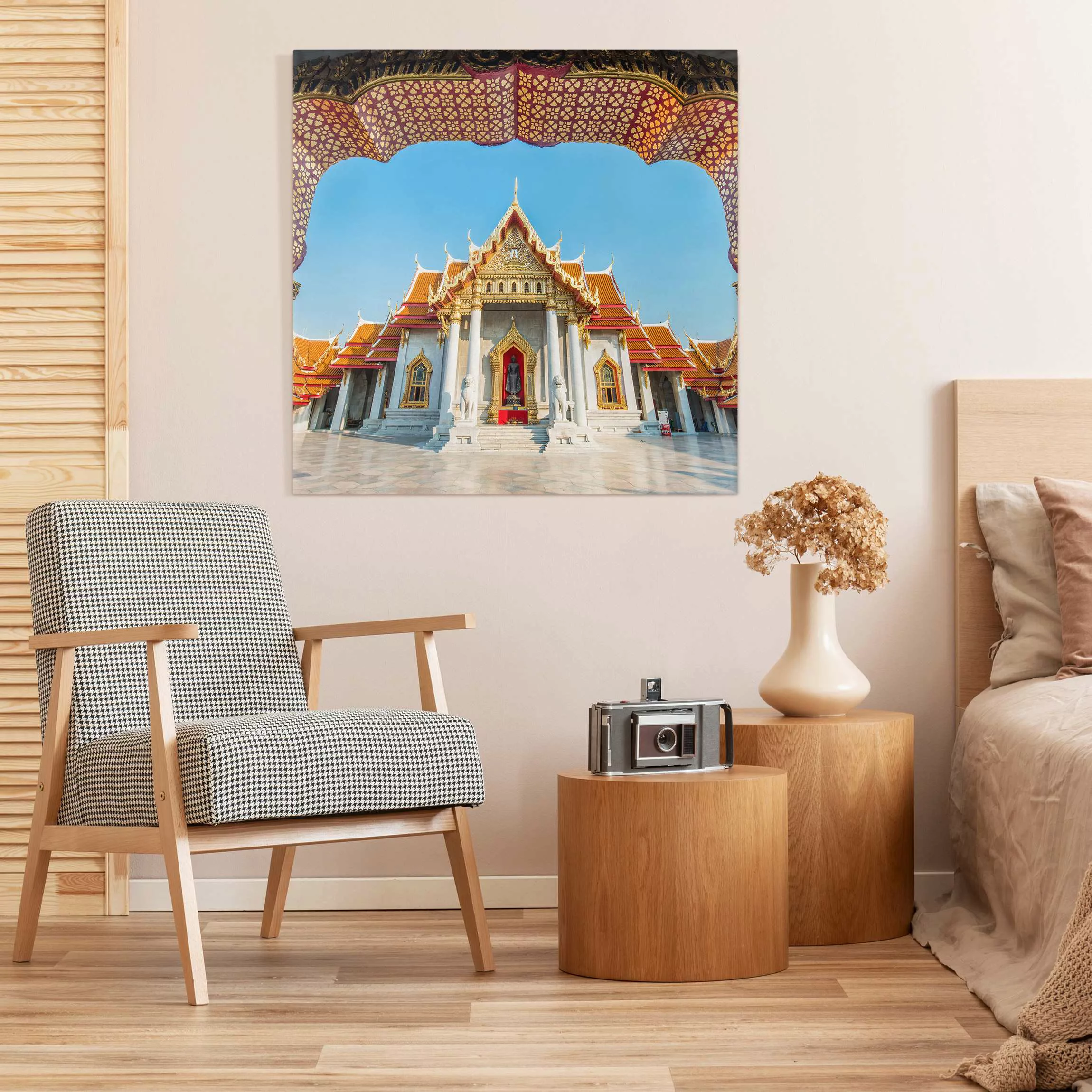 Leinwandbild Tempel in Bangkok günstig online kaufen